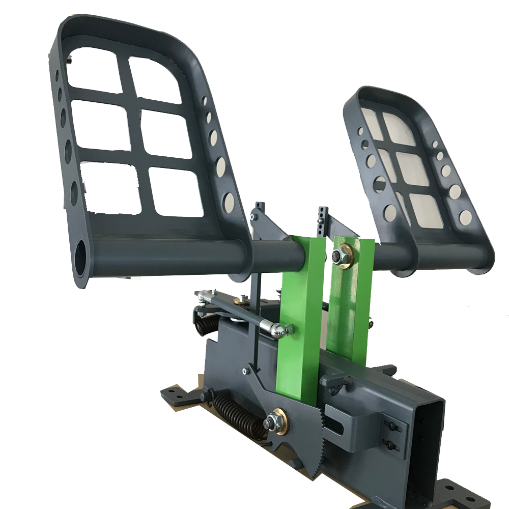 B737 PRO rudder pedals upfloor - CPT side
