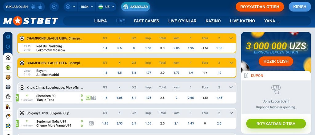 Mostbet Casino Polska